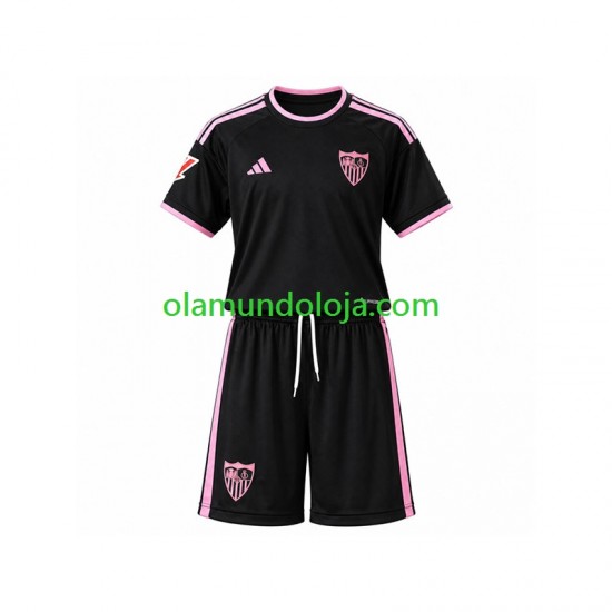 Camisola Sevilla FC Criança Equipamento Terceiro 2026-2027 Manga Curta